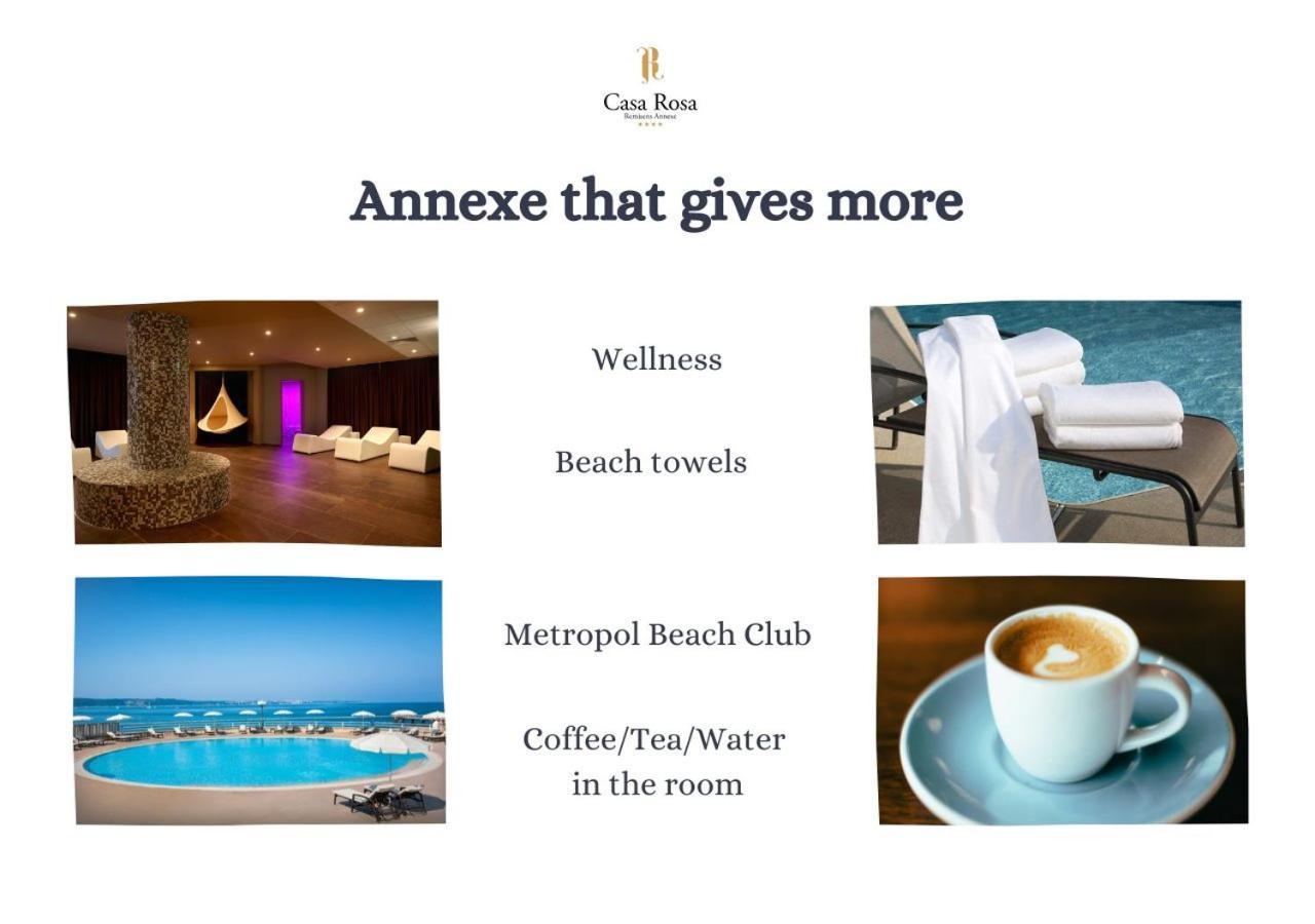 Remisens Casa Rosa - Hotel Metropol Annexe 포르토로즈 외부 사진